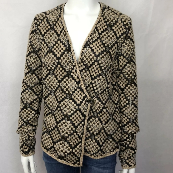 Lucky Brand Sweaters - Lucky Brand Wool Blend Cardigan Sweater Size L